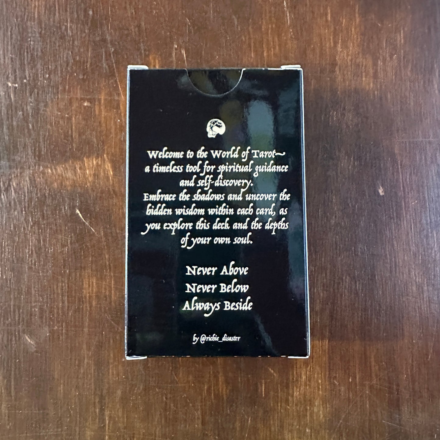 Never Above Tarot Deck