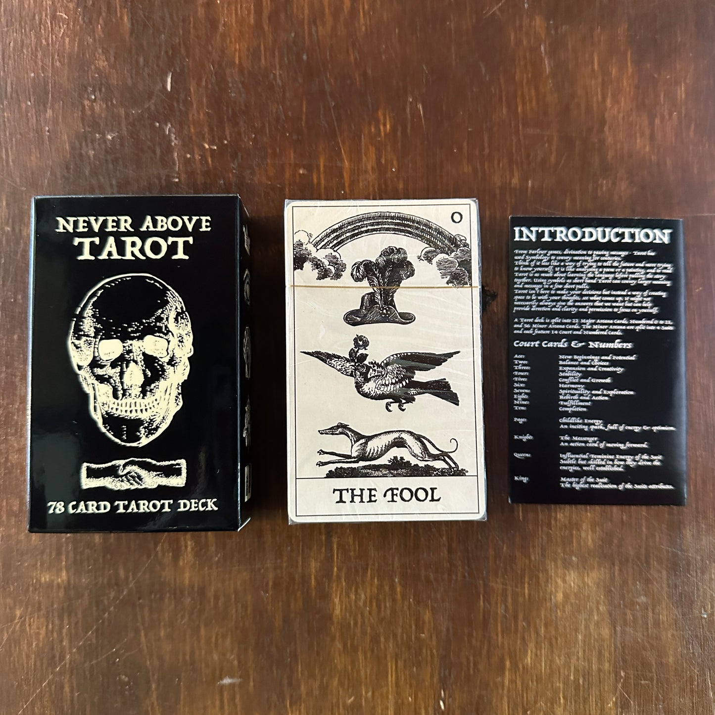 Never Above Tarot Deck