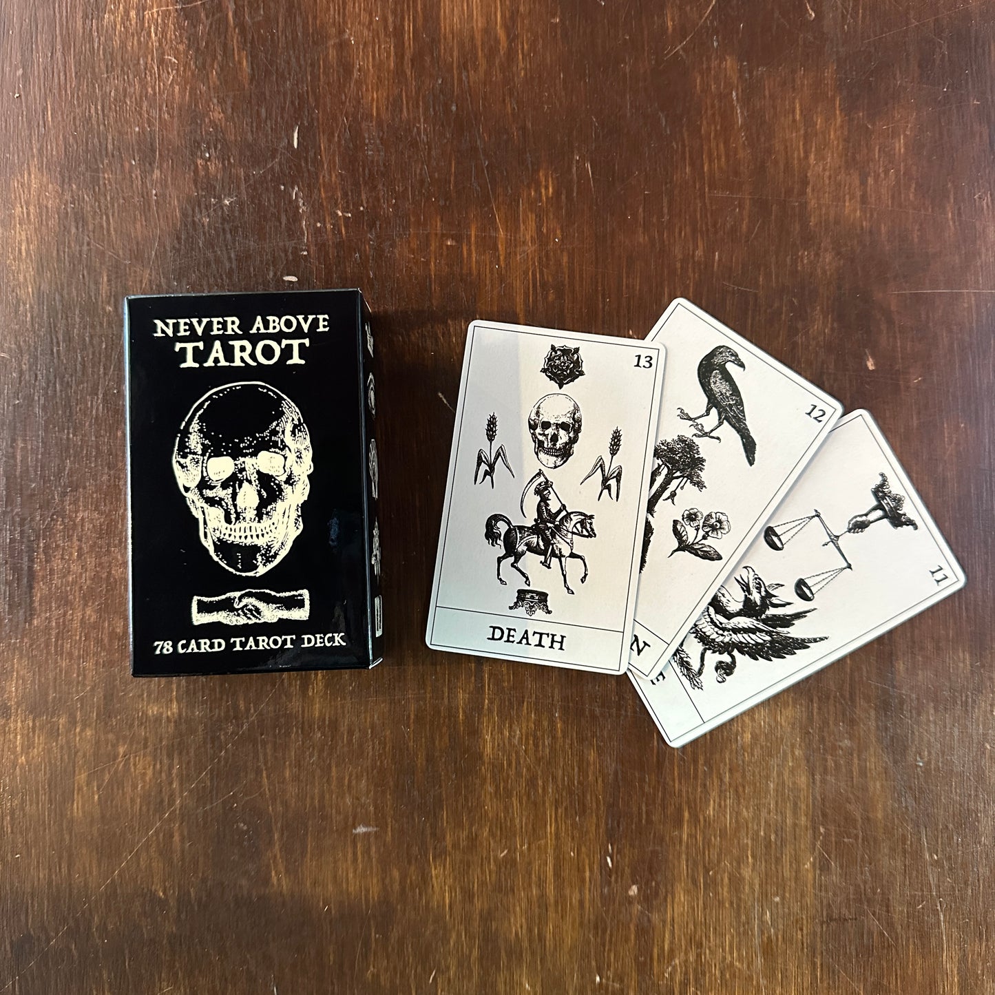 Never Above Tarot Deck